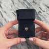 Vintage 14k Yellow Gold 1.22ct Brown Star Sapphire Diamond Mesmerizing Oval Cabochon Ring - Video showing the piece