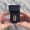 Vintage 14k Yellow Gold 5.12ct Smoky Quartz Bold Artistic Setting Cocktail Ring - Video showing the piece