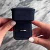 Art Deco Antique 18k White Gold & Platinum Lovely Engraved Blossom Band Ring - Video showing the piece