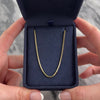Vintage Italian 14k Yellow Gold Sleek Rounded Snake Link 1.6mm Chain - Video showing the piece