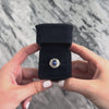 Vintage Platinum 2.83ct Synthetic Blue Star Sapphire Natural Diamond Fantastic Open Disc Ring - Video showing the piece