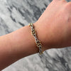 Vintage Italian 14k White & Yellow Gold Incredible Coiled Multi-Link Bracelet - Video showing the piece