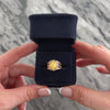 Estate 14k Rose Gold 1.64ct Jelly Opal Champagne Diamond Iridescent Halo Cabochon Cocktail Ring - Video showing the piece