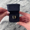 Vintage 14k Yellow Gold Onyx Diamond Architectural Signet Ring - Video showing the piece