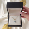 Chic Vintage 18K Yellow Gold Tahitian Pearl Diamond Pendant - Video showing the piece