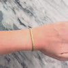 Estate 14k Yellow Gold Textured Woven Bracelet - Video showing the piece