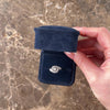 Vintage 14k White Gold Diamond Cosmic Burst Swish Ring - Video showing the piece