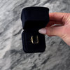 Vintage 10k Yellow Gold 3.94ct Onyx Signet Ring - Video showing the piece