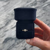 Vintage 14k Yellow & White Gold Diamond Timeless Solitaire Ring - Video showing the piece
