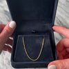 Vintage 14k Yellow Gold Delicate Oval Link Necklace - Video showing the piece