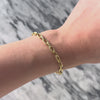 Vintage Tiffany & Co. 14k Yellow Gold Wonderful Dual-Texture Cable Link Bracelet - Video showing the piece
