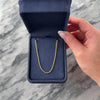 Vintage 14k Yellow Gold 2mm Gleaming Ball Chain - Video showing the piece