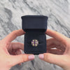 Vintage 14k Yellow Gold 1.48cttw Amethyst Diamond Sparkling Spray Cocktail Ring - Video showing the piece