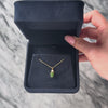Vintage 14k Yellow Gold 1.2ct Jade Pearl Lustrous Duo Pendant - Video showing the piece