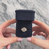 Vintage 14k Yellow Gold 1.26ct Tanzanite .76cttw Diamond Incredible Sparkling Cluster Ring - Video showing the piece