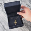 Vintage Art Nouveau 14k Yellow Gold Amethyst Pearl Delicate Lavalier Pendant - Video showing the piece