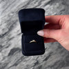 Antique 14k Yellow Gold 0.21ct Old Mine Diamond Solitaire Ring - Video showing the piece