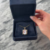 Vintage 9k Yellow Gold Carnelian Striking Framed Figural Cameo Pendant - Video showing the piece