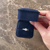 Antique Art Deco Platinum 1.02cttw Old European Cut Diamond Stunning Floral Engraved Solitaire Ring - Video showing the piece