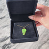 Vintage 14k Yellow Gold Green Enamel Vermont State Charm / Pendant - Video showing the piece