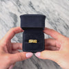 Vintage 18k Yellow Gold Open Natural Swirling Band Ring - Video showing the piece