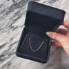 Vintage 14k Yellow Gold Classic Spiral Rope Chain Necklace - Video showing the piece