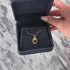 Antique 14k Yellow Gold 2.9ct Madeira Citrine Wonderful Snake Charm / Pendant - Video showing the piece
