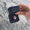 Vintage 18k White Gold 1.16ct Burmese Ruby 1.5cttw Diamond Incredible Kite Ring - Video showing the piece