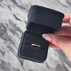 Antique Art Deco 14k White Gold Milgrain Blossom Band Ring - Video showing the piece