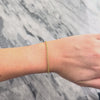 Vintage 14k Yellow Gold Lovely Double Round Link Bracelet - Video showing the piece