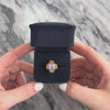 Vintage 18k Yellow Gold 3.4ct Lavender Star Sapphire Mesmerizing Quatrefoil Buttercup Ring - Video showing the piece