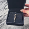 Antique Platinum & 14k White Gold .714cttw Old European Diamond Necklace - Video showing the piece