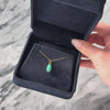 Antique 14k Yellow Gold 2ct Turquoise Wonderful Blue Cabochon Charm / Pendant - Video showing the piece