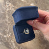 Vintage 10k Yellow & White Gold 1.85ct Onyx Diamond Distinguished Clutch Bezel Ring - Video showing the piece