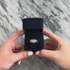 Vintage 14k Yellow & Rose Gold 14.09ct Lavender Star Sapphire Bold East-West Cabochon Ring - Video showing the piece
