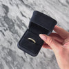 Estate 14k Yellow Gold .50cttw Diamond Channel Set Line Band Ring - Video showing the piece