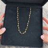 Estate Italian Marco Bicego 18k Yellow Gold Multi-Stone Briolette Necklace 17.75