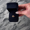 Vintage 14k Rose Gold 1.01ct GIA Fancy Deep Orange-Brown Diamond Ring - Video showing the piece
