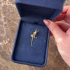 Antique 14k Yellow Gold Digging For Gold Stick Pin - Video showing the piece