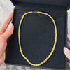 Vintage 18k Yellow Gold Superb Twisting Coiled Link Necklace - Video showing the piece