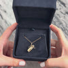 Vintage Italian 14k Yellow & White Gold Sporty Articulating Gold Bag Charm / Pendant - Video showing the piece