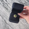 Vintage 10k Yellow Gold 2.25ct Jade Pearl Lustrous Halo Cocktail Ring - Video showing the piece