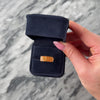 Vintage 14k Yellow Gold 1.34cttw Orange Garnet Bright Orange Step Ring - Video showing the piece
