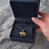 Vintage 14k Yellow Gold Detailed Lion Charm / Pendant - Video showing the piece