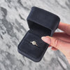 Vintage 14k White Gold .25cttw Diamond Pave Set Round Cluster Ring - Video showing the piece