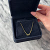 Vintage German 14k Yellow Gold Multi-Link Byzantine Station Chain Adjustable Necklace - Video showing the piece