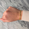 Vintage Italian 18k Yellow Gold Skeleton Key Bracelet - Video showing the piece