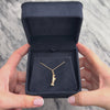 Vintage 14k Yellow Gold Dimensional Statue Of Liberty Charm / Pendant - Video showing the piece