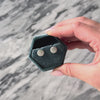 Vintage Platinum 1cttw Diamond Brilliant Button Stud Earrings - Video showing the piece
