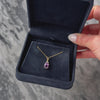 Vintage 14k Yellow Gold 1.7ct Amethyst Diamond Pendant - Video showing the piece